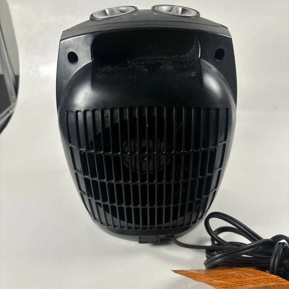 BLACK+DECKER Black Personal Ceramic Indoor Heater & Fan with 4 Settings
